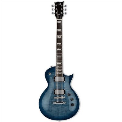 ESP LTD EC-256 藍虎紋漸層 電吉他 