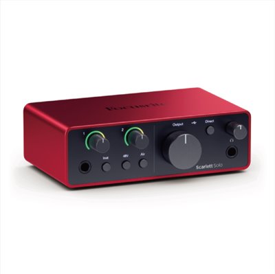 Focusrite Scarlett Solo 4th 第四代錄音介面