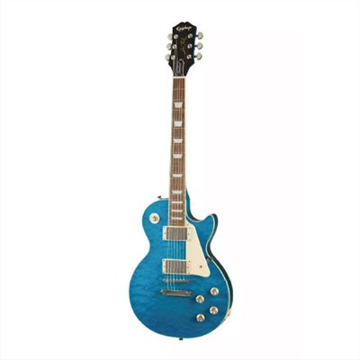 Epiphone Les Paul Standard 60s Quilt Top Translucent Blue 電吉他