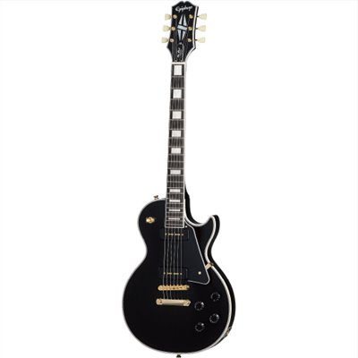 Epiphone Les Paul Custom  P-90 Limited-Edition  Ebony 限量版 黑金色 電吉他