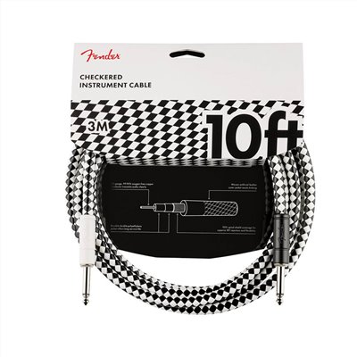 Fender Pro 10' Checkboard Instrument Cable 吉他導線