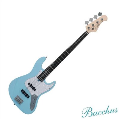 Bacchus WJB-360 Jazz Bass 湖水藍 電貝斯